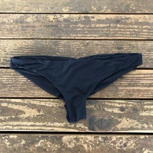 Roxy Black Cheeky Bikini Bottom
